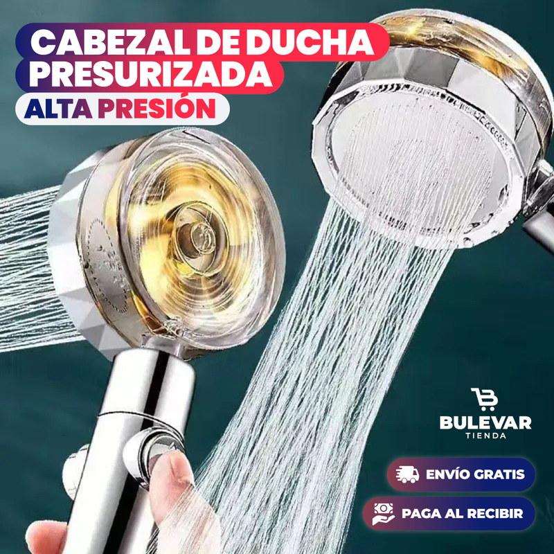 CABEZAL DE DUCHA PRESURIZADA DE ALTA PRESIÓN