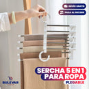 PROMO 2X1 SERCHA PARA ROPA PLEGABLE 5 EN 1