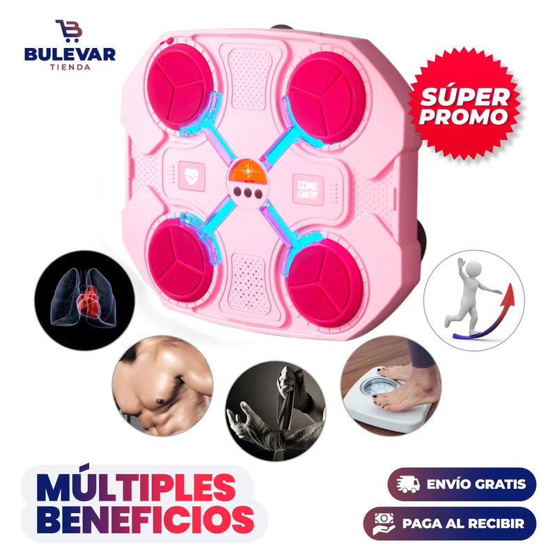 MÁQUINA DE BOXEO MUSICAL INTELIGENTE PARA NIÑOS