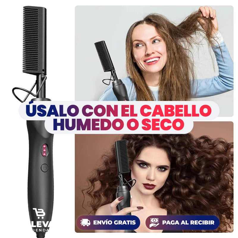 PEINE ELÉCTRICO ALISADOR PARA EL CABELLO