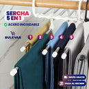 PROMO 2X1 SERCHA PARA ROPA PLEGABLE 5 EN 1