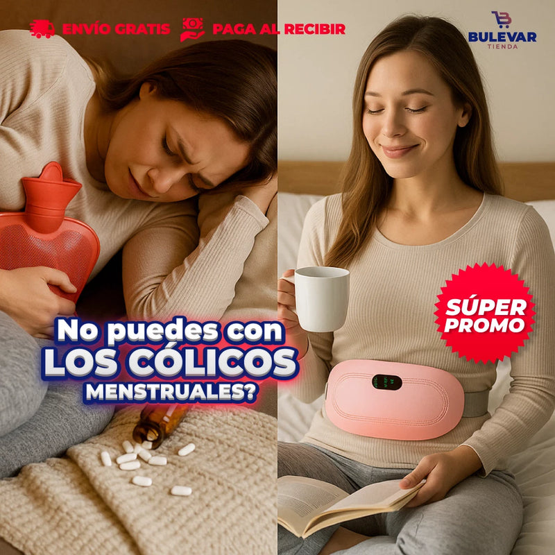 CicloZen™ - CINTURÓN MASAJEADOR TÉRMICO PARA CÓLICOS