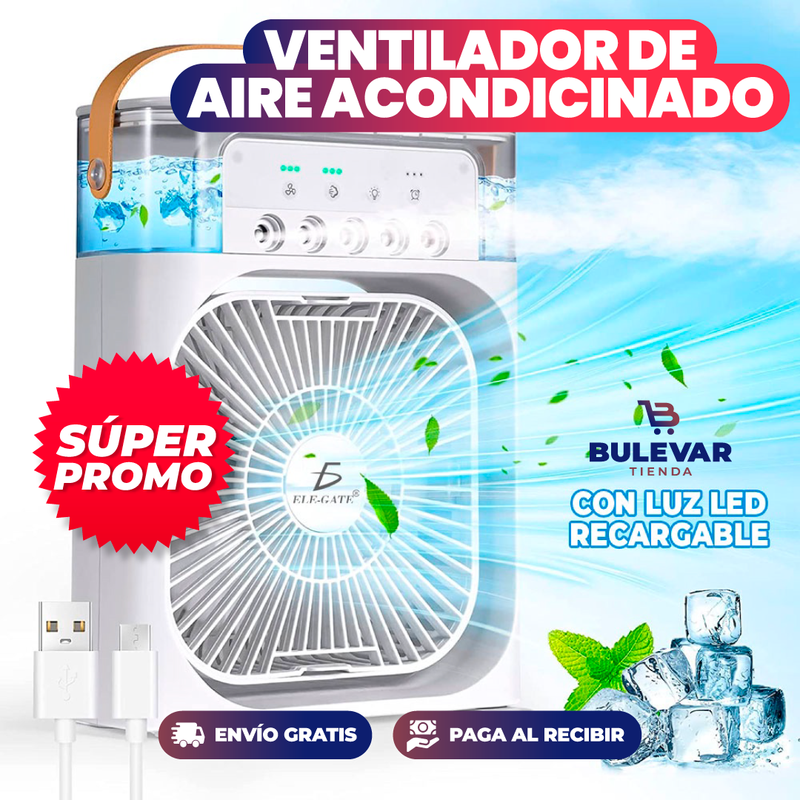 AIRE ACONDICIONADO PORTÁTIL 600ml